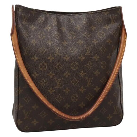 LOUIS VUITTON Monogram Looping GM Shoulder Bag M51145 LV Auth 132592 - Picture 1 of 16